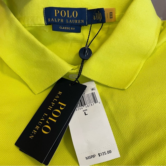 NWT Polo Ralph Lauren Big Pony Mesh Polo Shirt - Picture 10 of 10